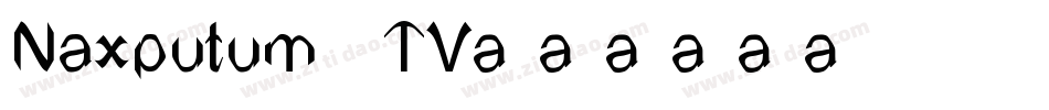 Naxputum TV字体转换